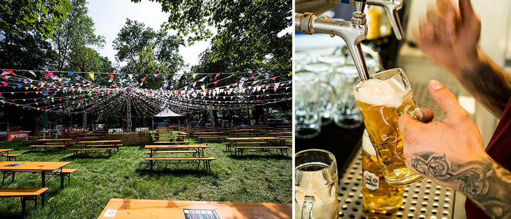 Was ist der Unterscheid zwischen Biergarten und Gastgarten?